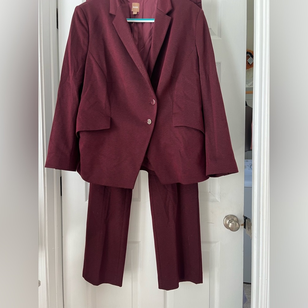 Slim Fit Twill Blazer